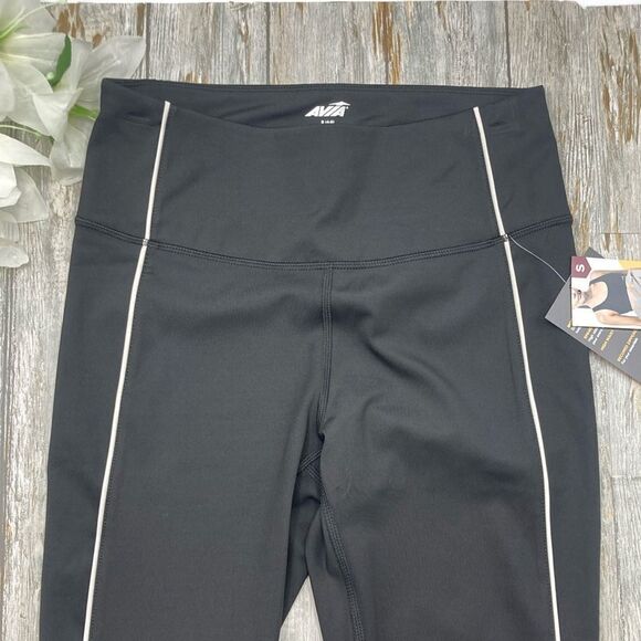 Women's Active Workout Sports Piped Leggings Size S - Picture 2 of 8